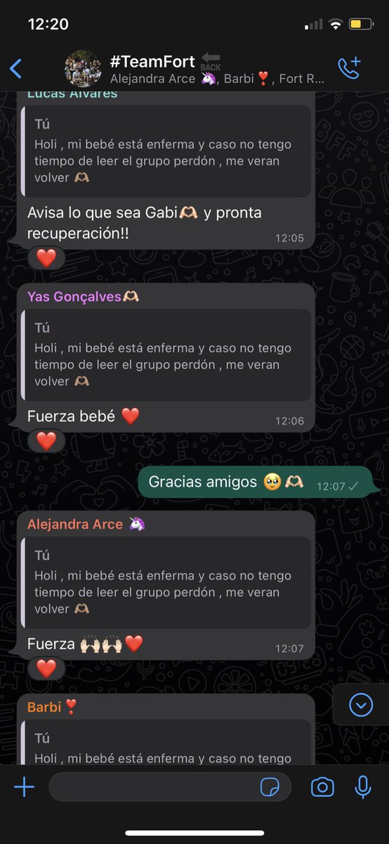 gabidavalos0's tweet photo. Solamente sin palabras 🥹🫶🏻 gracias por este bello team #Teamfort https://t.co/CgDwBU8JOO