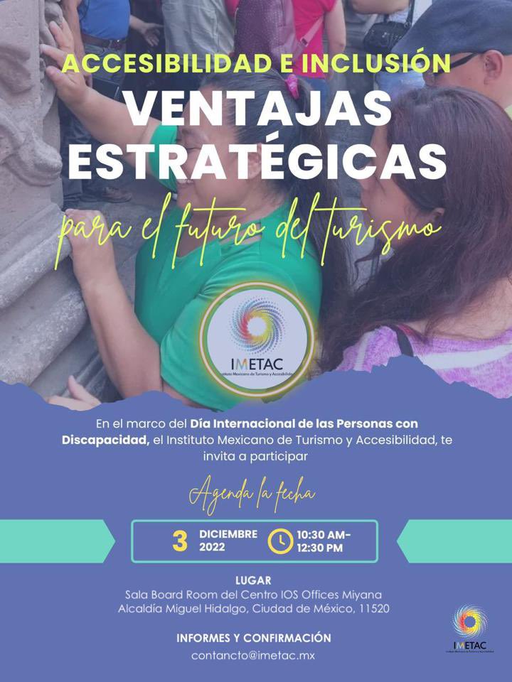 Nos vemos el día 3 de diciembre por favor confirma tu asistencia en el correo contacto@imetac.mx