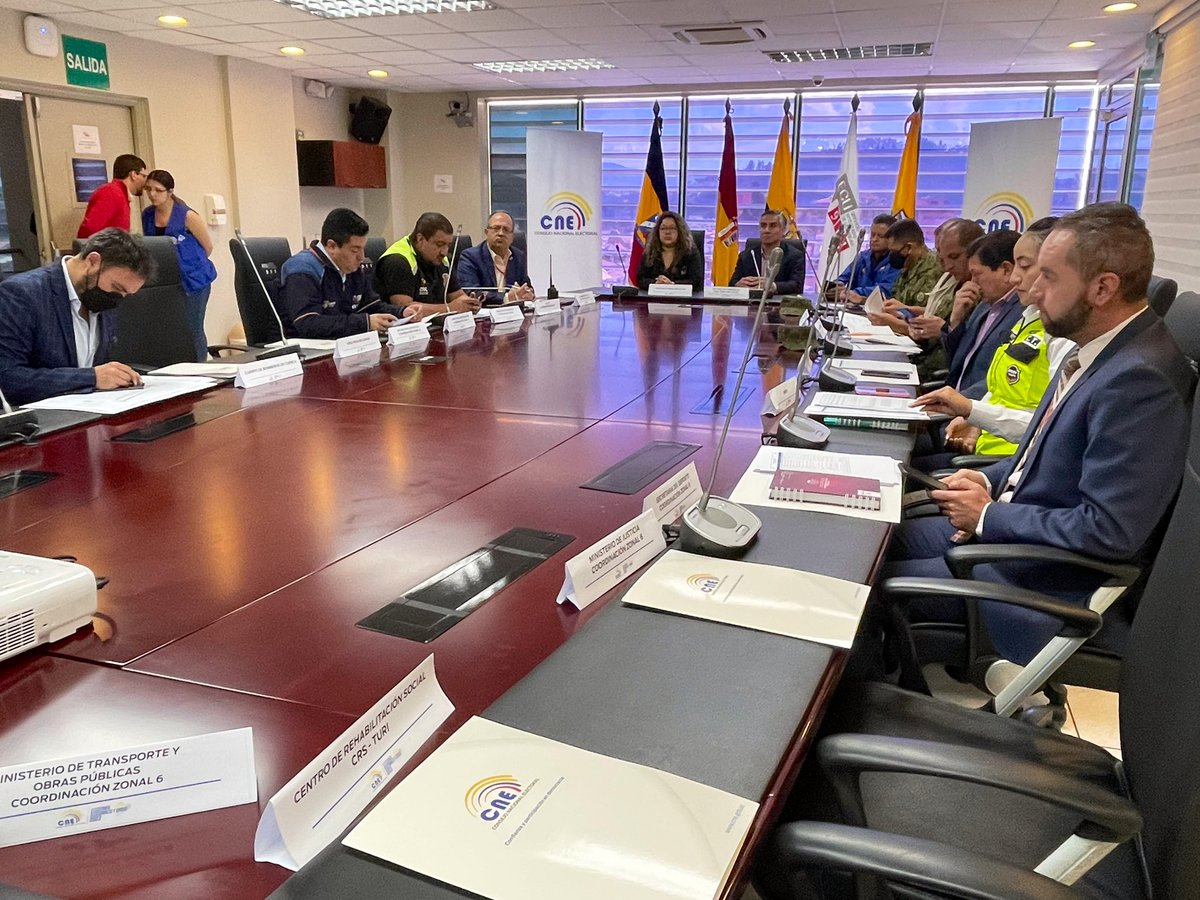 Coordinación Zonal 6 ECU 911 Austro tweet media