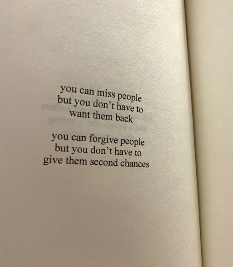forgiveness is for you.