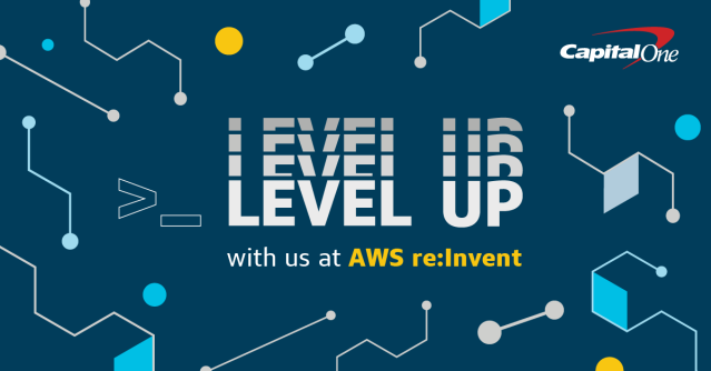 RVARICH1's tweet photo. @CapitalOneTech is at #reInvent in full force - 15 speakers, 3 demos, and some amazing 8-bit swag (while supplies last). Come by &amp; level up. Booth 2004. https://t.co/0IDGzAY2oA https://t.co/fHaWsDLXCC