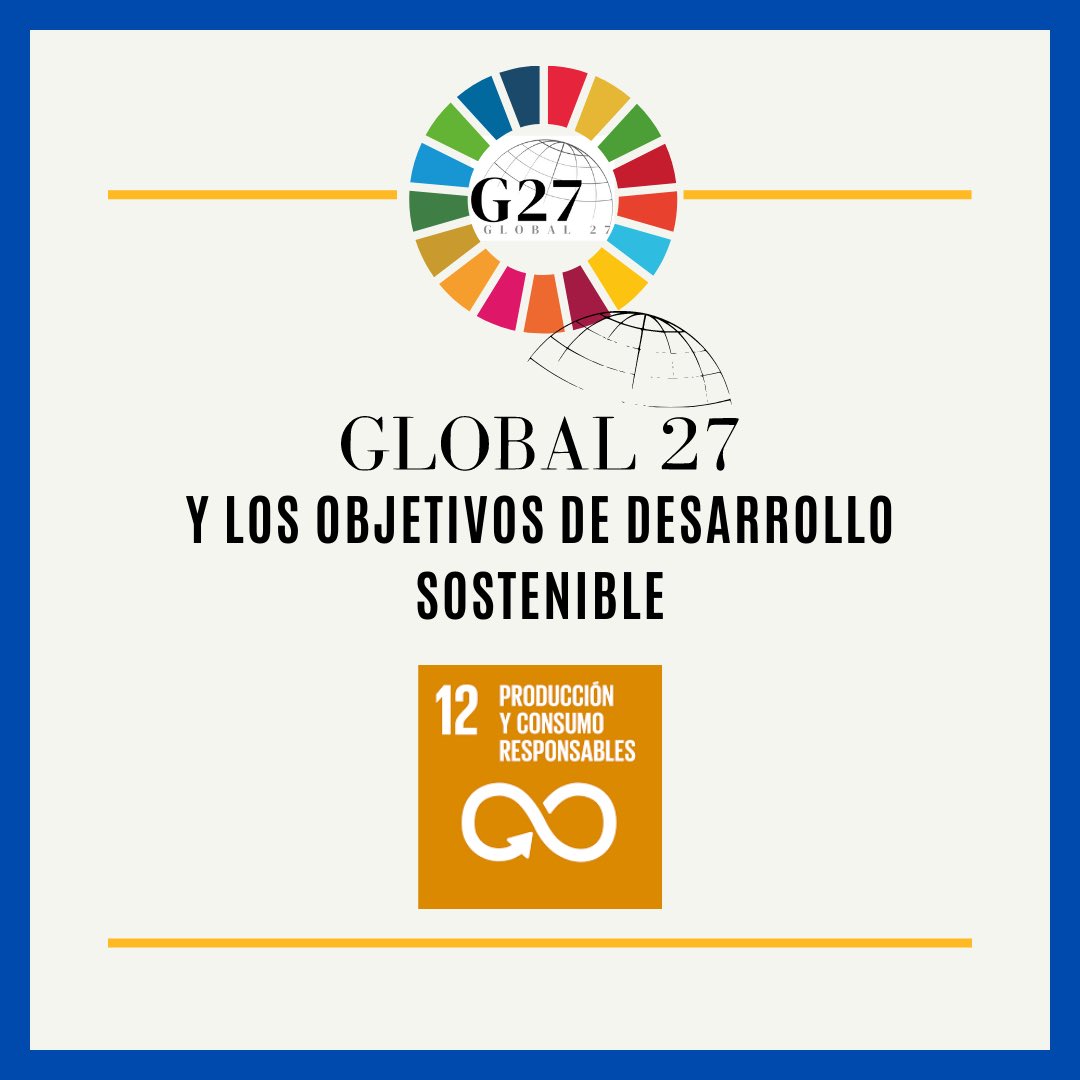 global27mx's tweet photo. Buen día comunidad #global hoy es lunes de #ods y vamos a dedicarlo al ODS 12: producción y consumo responsables. Hacer un consumo sostenible es una alternativa que puede ayudar al planeta y nuestro bienestar. Excelente inicio de semana #BeGlobal #sostenible #SomosGlobal #lunes https://t.co/0Ab4ckdd6w