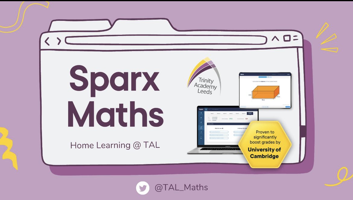 We were 10th in the country last week…..eyes on the top spot! #proud 💜🌟@SparxMaths