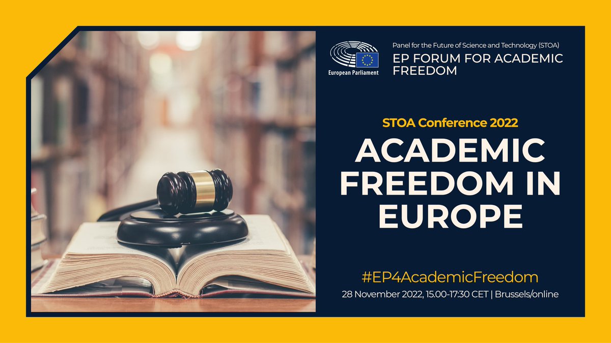 When you mix science and politics, you get politics - @RHDijkgraaf warns at #EP4AcademicFreedom @EP_ScienceTech about ideological attacks on #Science and scientists