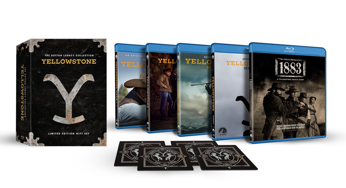 slashfilm's tweet image. 🚨Giveaway Time! We are giving away 5 Limited Edition Blu-Ray copies of #Yellowstone: The Dutton Legacy Collection. RT this tweet + follow @slashfilm AND @looper for a chance to win! @ParamountMovies