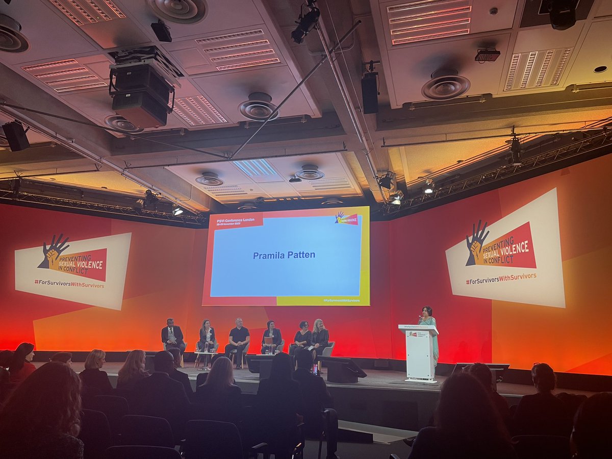 There can be no #justice and #accountability if cases of sexual violence are not reported in the first place.

#PSVI #ForSurvivorsWithSurvivors #EndRapeInWar