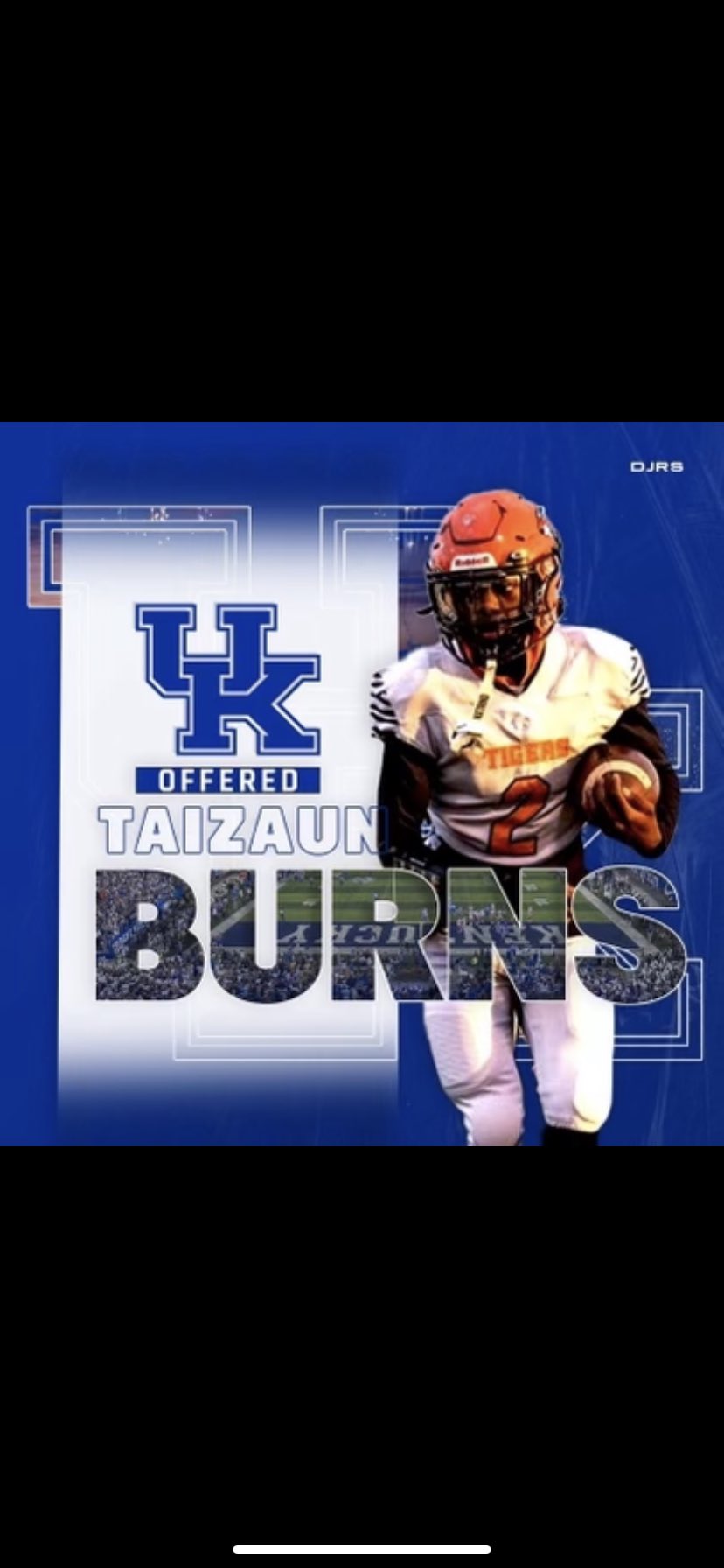 Taizaun Burns on Twitter "Blessed by God to have earned a D1 full ride