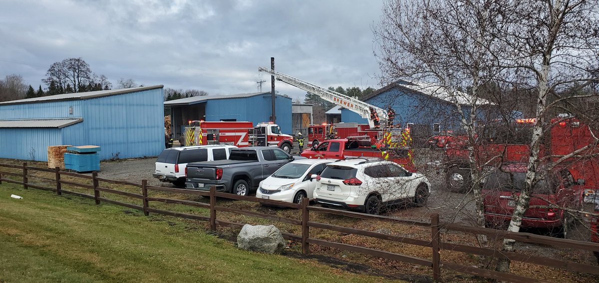 A fire at Peavey manufacturing appears to be under control. Multiple fire units on scene quick response.