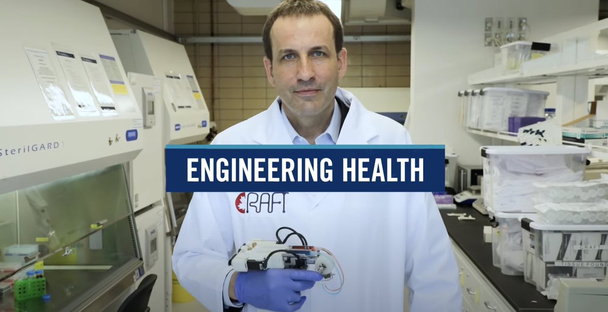 UofTEngineering's tweet image. Smartphone science, organ-on-a-chip technologies, and bio-printers: Find out how #UofTEngineering researchers Ayden Malekjahani, Milica Radisic and Axel Guenther are advancing health science in the latest episode of #UofTGroundbreakers 📱🔬: uofteng.ca/Ar24rY