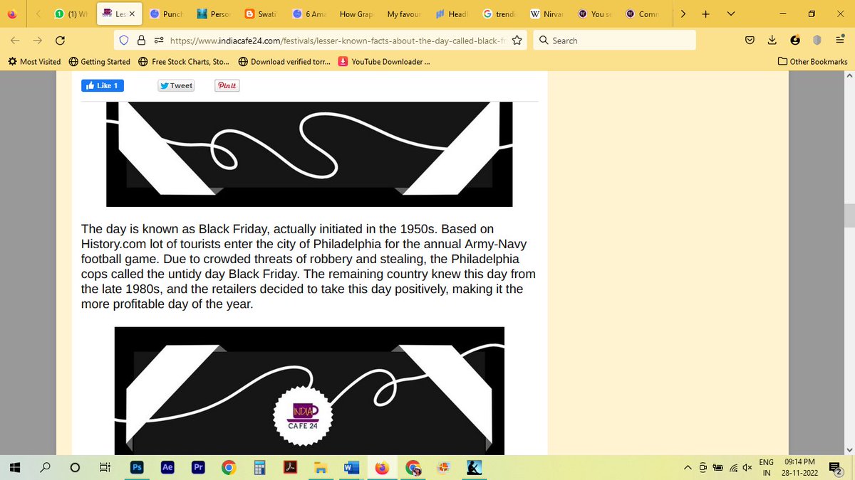 CindyAnnDSilva's tweet image. Lesser Known Facts About The Day Called Black Friday indiacafe24.com/festivals/less… 
#MBUMomsWhoBlog