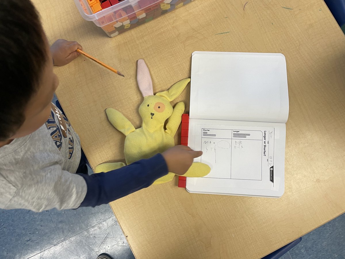 KMscoop's tweet photo. Today we did Longer/Shorter Hunt in math.🐧 https://t.co/NrdJrzuV67