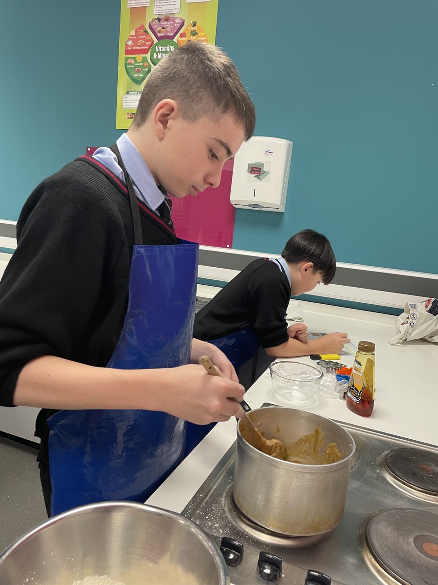 Students have been making gingerbread as part of the student bake off after school today. We can't wait to see how they will all look! 🎄🍪⛄
