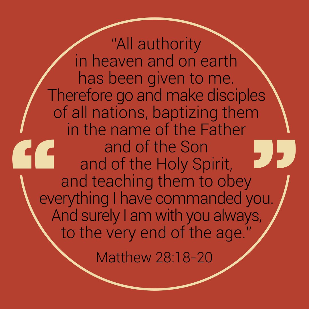 RadiusInt's tweet photo. “His authority on earth allows us to dare to go to all the nations. His authority in heaven gives us our only hope of success. And His presence with us leaves us with no other choice.”
― John Stott
#Commissioned #AllAuthority #ThereforeGo #AlwaysWithUs #GreatCommision https://t.co/TrCw7kX1mG