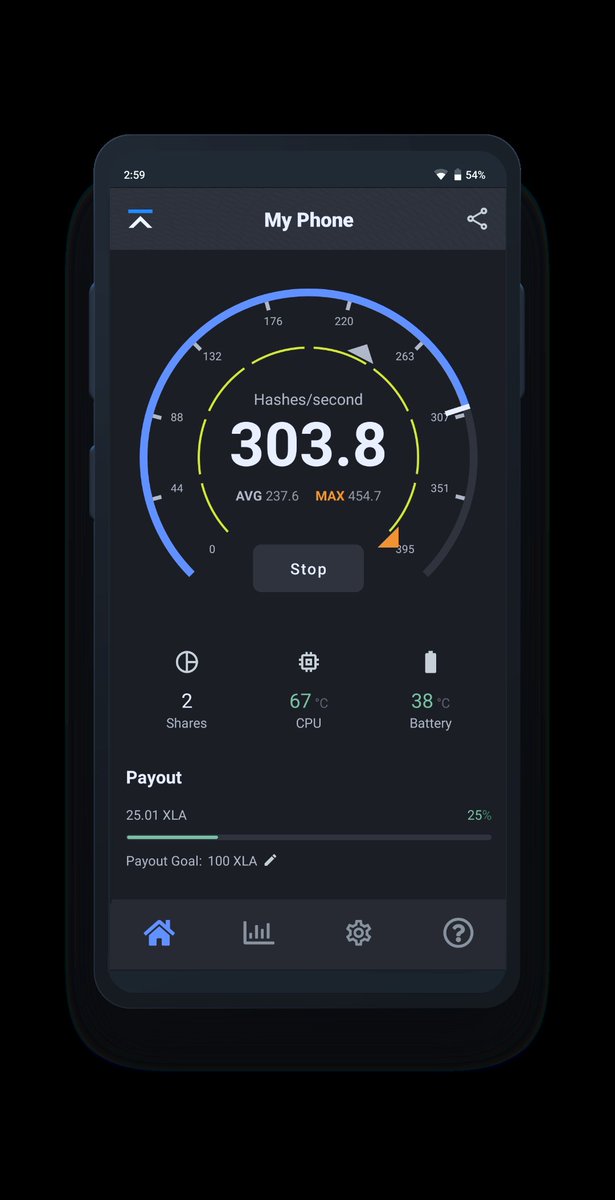 No nonsense. No cloud. No affiliation. No registration.

Just crypto mining on your phone.

scalaproject.io/#mobileminer