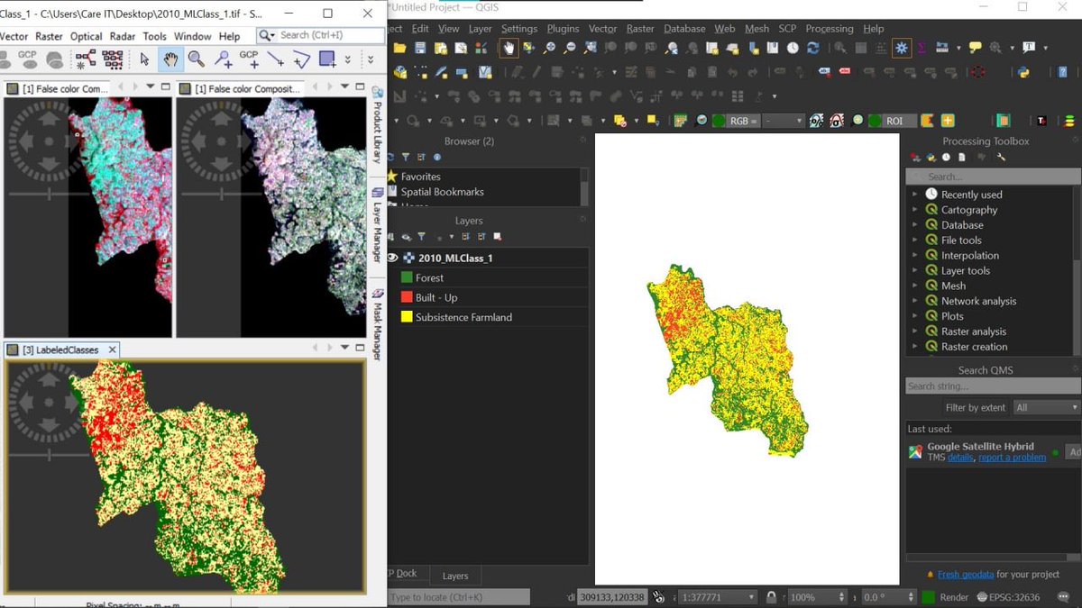 DavisPascal's tweet photo. My #GIS journey ⁦started with @MapRI_ug bootcamp, enhanced by ⁦@GISforAfrica⁩, perfected by ⁦@Geo_envtechtz⁩, I can now use ⁦ several spatial data analysis tools. I look forward to incorporating #GIS in sustainable community development. https://t.co/iLRKwLdrqU