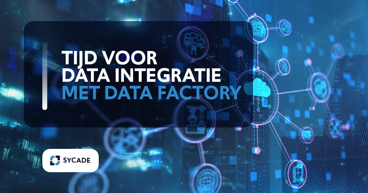 Sycade's tweet photo. Data here, data there, data everywhere… Tijd voor data-integratie. Transformeer en verplaats data uit verschillende bronnen en systemen naar één centrale plek. Meer over Data Factory: https://t.co/lNqavbiyLQ
#datafabric #integratiesoftware #applicatieintegratie #optimalisatie https://t.co/PM19vKBf7h