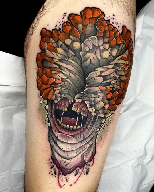 The Last of Us Fan Shows Off Stunning Clicker Tattoo