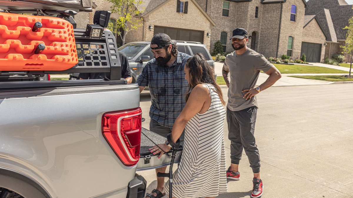Derrick Ross had a bucket list dream of going on an epic elk hunt so we partnered with Faith Fight Finish founder, <a href="/dak/">Dak Prescott</a> to build him a custom truck made for adventure.

Watch Dak and Derrick’s episode of #TheTrucketList at bit.ly/3u56v94.