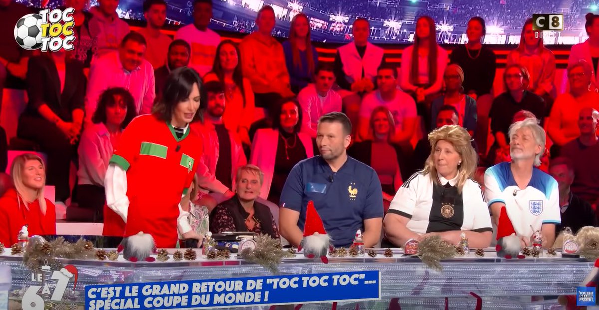 dans la vie il y'a des gens qui porte chance merci #geraldinemaillet si tu peux le porter contre le canada.
par contre il y'a d'autre gens qui porte la poisse dsl l'Allemagne. #TPMP  #Maroc