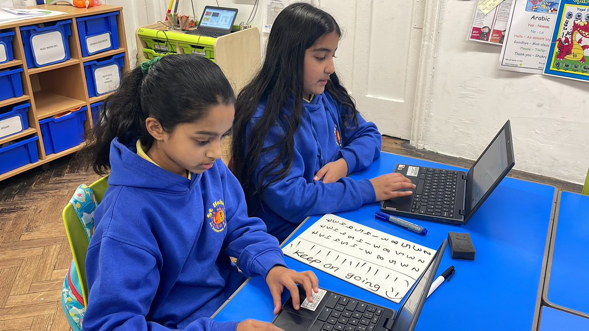 sthelensp's tweet photo. Great maths/ coding today in maths club. The numbers give the design. We used our knowledge of square numbers, prime numbers and various multiples. #sthpmatnum #sthpscitech https://t.co/Qpovkg05Lr
