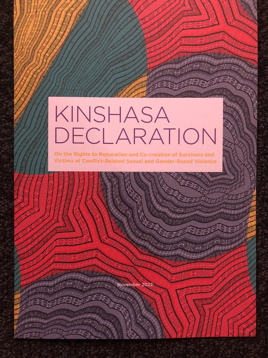 Check out #CRSV #survivors vision for #reparation and #cocreation <a href="/sofepadi/">SOFEPADI</a> <a href="/refugeelawproj/">Refugee Law Project</a> <a href="/SEMA_Network/">SEMA Network</a> <a href="/Grace_Agenda/">Grace Agenda</a> <a href="/wildafmali/">WILDAF</a> <a href="/CSiWproject/">CSiW</a>
