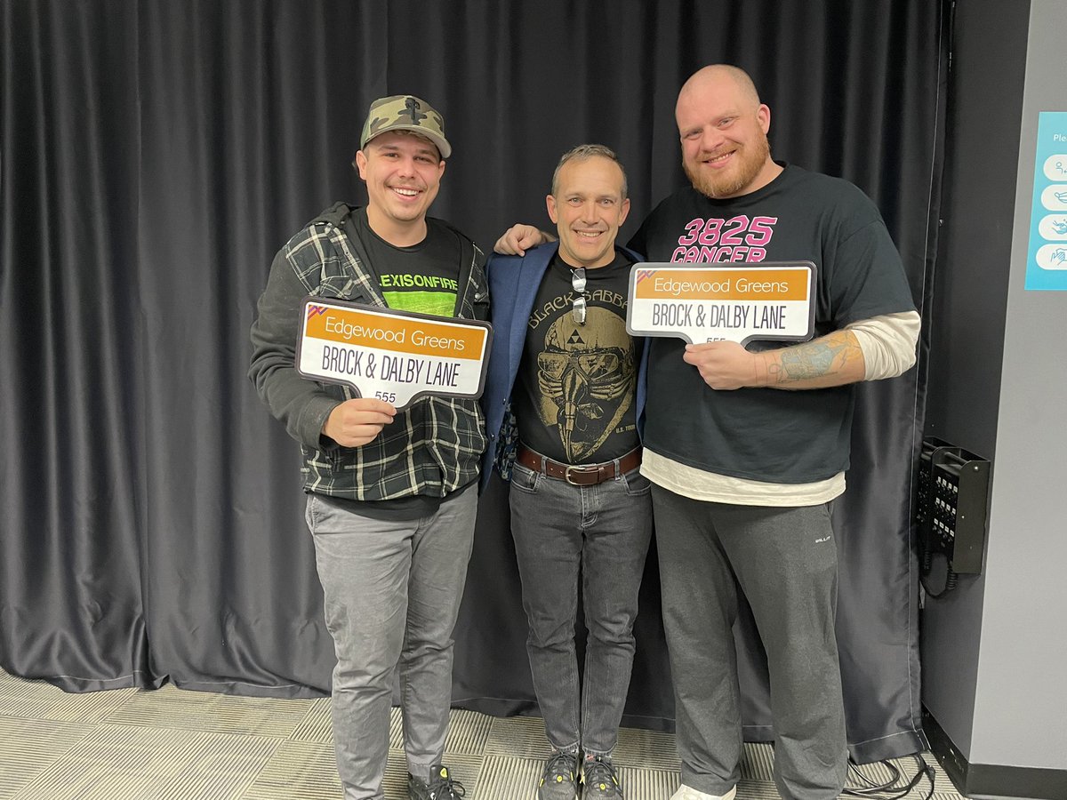 We are getting a street named after us in Dundalk, Ontario!

There was an online contest to name a street after a Canadian and one of our listeners suggested us and somehow this happened… life is crazy! #TheBrockAndDalbyShow