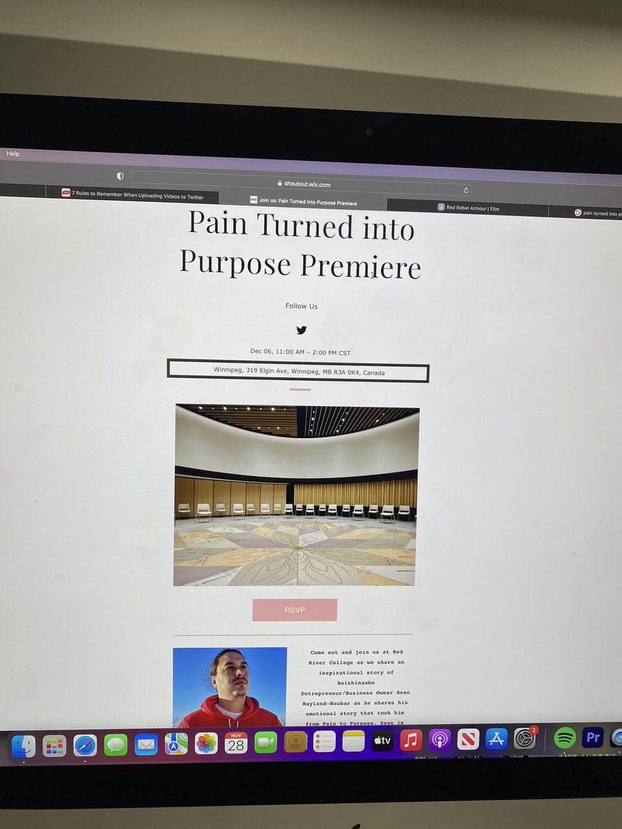 Pain2PurposeDoc's tweet photo. Don’t forget to check out our websit and RSVP for our premiere. 
#Pain2PurposeDoc https://t.co/tlxTdwFVnw