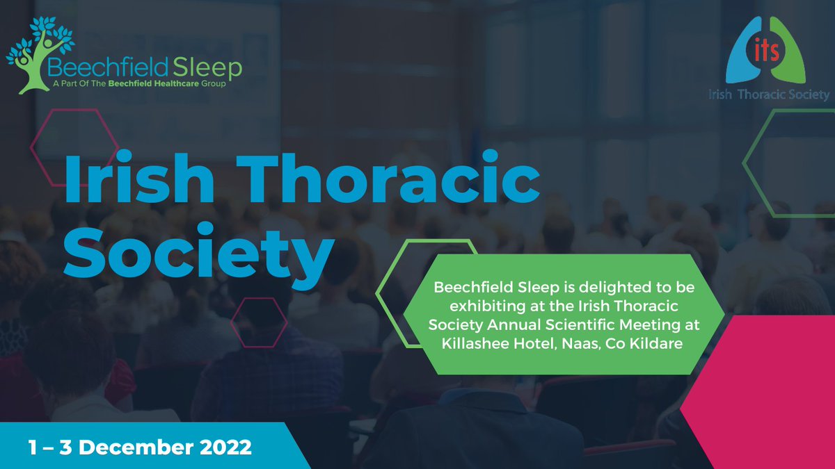 BeechfieldHC's tweet photo. Our Beechfield Sleep colleagues are really looking forward to the @irishthoracicS Annual Scientific Meeting this week in @killasheehotel  Hard to believe it's been 3 years. Can't wait! https://t.co/PT33W8PWhg