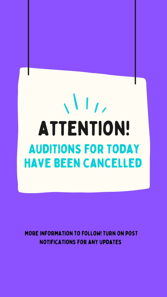 you can still pick up audition packets in room 117!! 
<a href="/FazioSally/">Mrs. Fazio 💜</a> <a href="/obhs_announce/">OBHS Announcements</a>