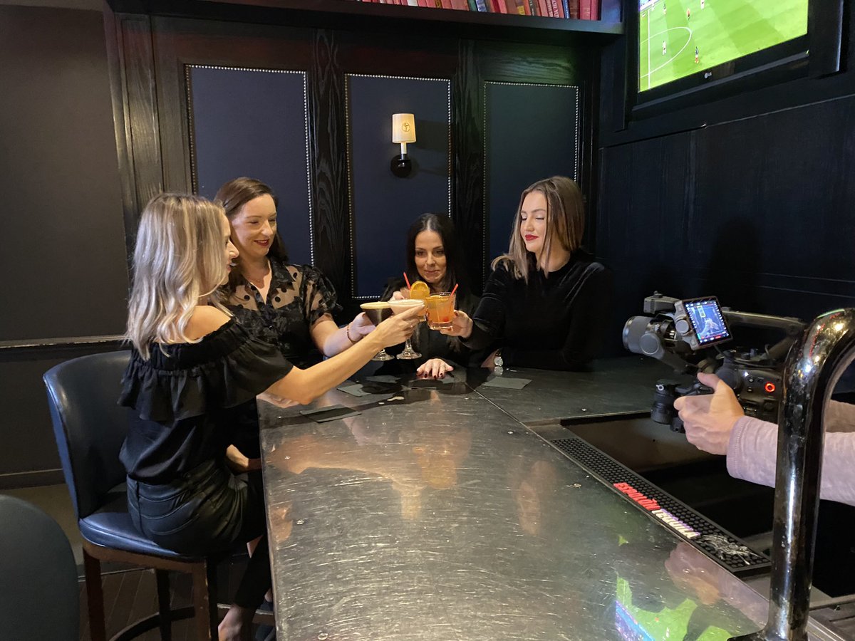 Ladies night in #NYC part of the new film for #FitzpatrickHotel