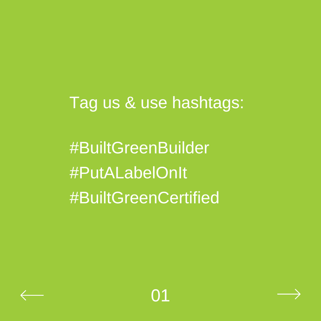 BuiltGreenCan's tweet photo. For all #BuiltGreenBuilders who go beyond status quo with #BuiltGreenCertification, here are 3 ways to showcase your third-party certification—& your leadership, having chosen to verify your projects' #greenfeatures & #energyefficiency! More in Q3 news: https://t.co/DhmX6g2S4s https://t.co/5XOtP7szPB