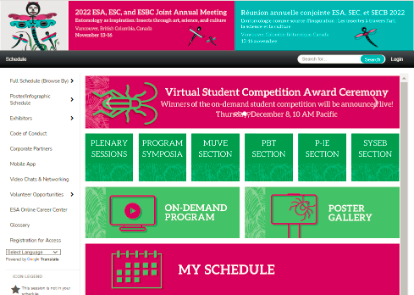 JSaguez's tweet photo. #Entsoc22 the virtual program is live @EntsocAmerica @CanEntomologist @EntSocBC !!!
All the program here: https://t.co/NDNBqKBp1M
Several on-demand presentations on #wireworms and #clickbeetles https://t.co/pXbf3P9TWl https://t.co/kHBATZ1Px6