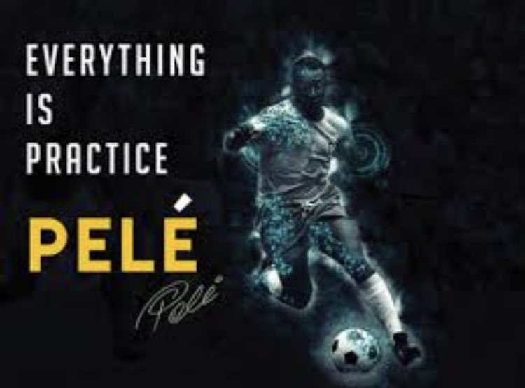 Monday Morning Motivation. Everything is practice! Have a great and productive week! 
#mondaymorningmotivation 
#pele #football #soccer #worldcup #realestatemotivation #realestate 
#realestateagent #realtor #realestateinvesting 
#massachusettsrealestate 
#keepgrinding