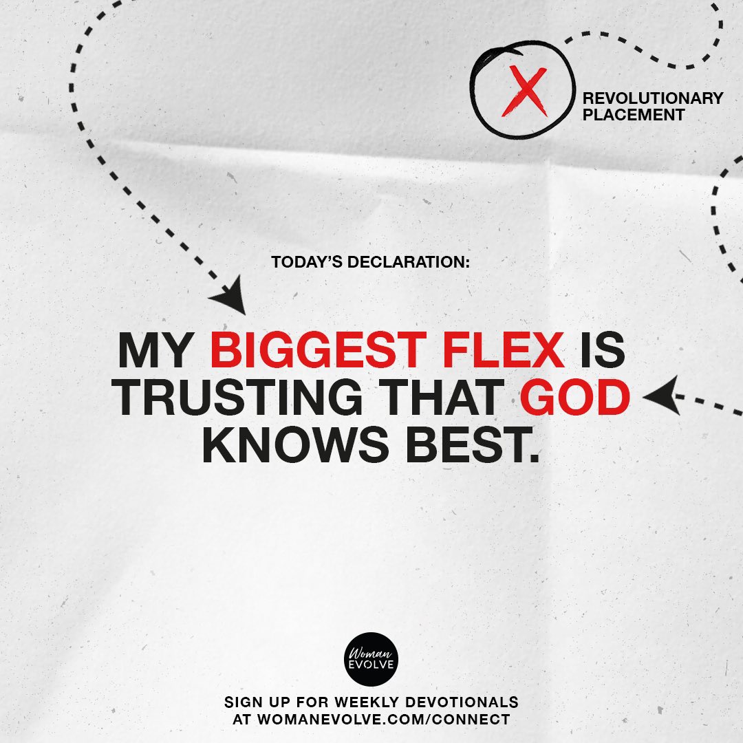 Flexing faith 🤔 can we make this a thing?! 

Trusting God, sometimes, is easier said than done. Whether it’s the biggest leap of faith you’ve ever taken or a small step that’s still requiring you believe beyond your own capacity, faith is faith. Trust Him sis, He’s got you!