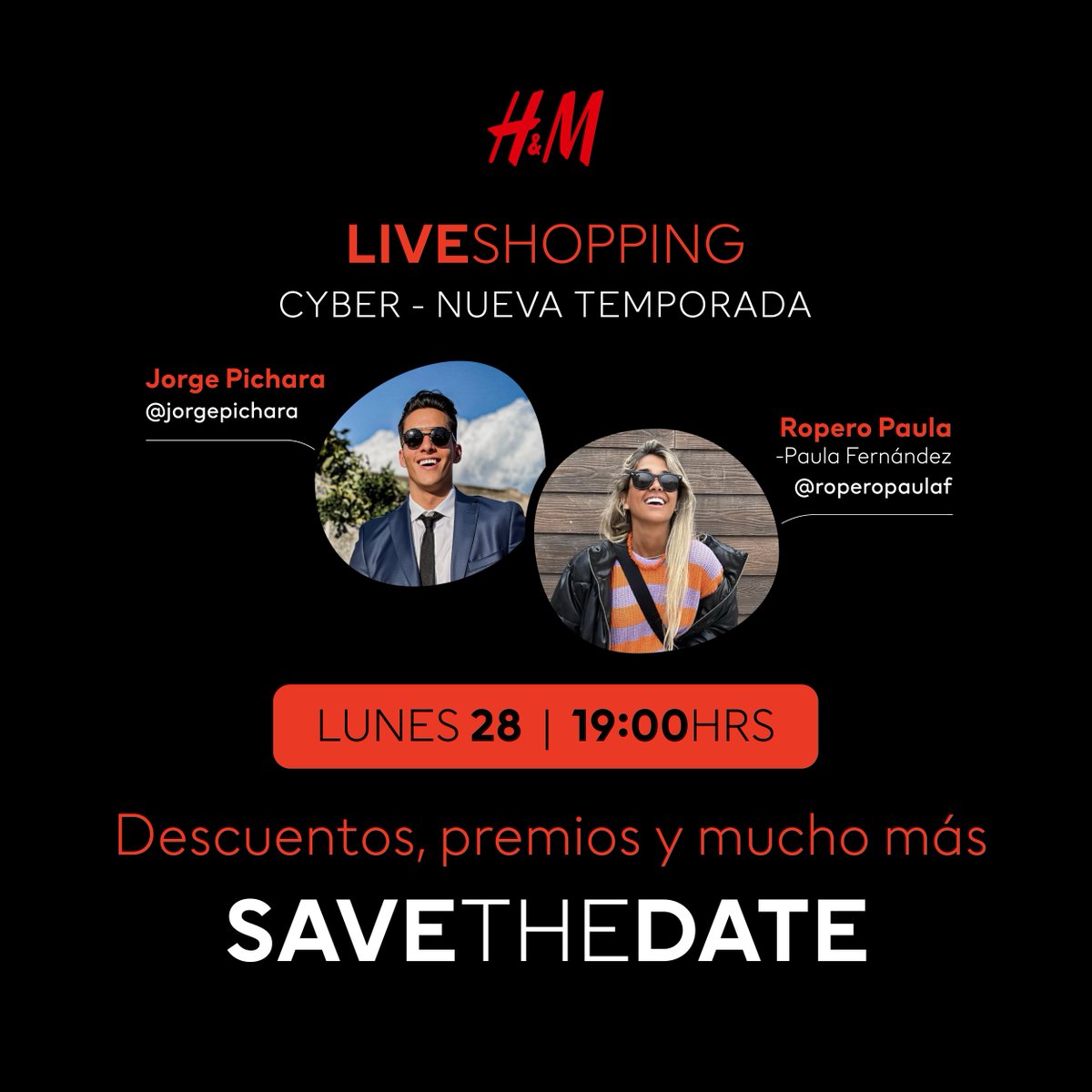 H&M Chile tweet media