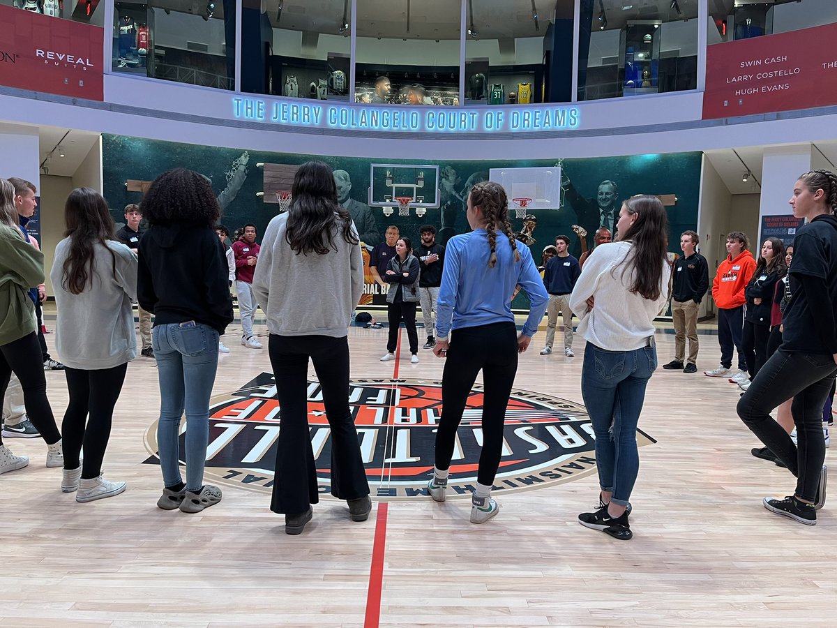 SCAthleticLead's tweet photo. We’re busy at the @MIAA033 leadership conference today! Our graduate students put together practically meaningful and interactive sessions on leading through competing for high school student-athletes. #humanicsinaction https://t.co/qKJl10Ej1m