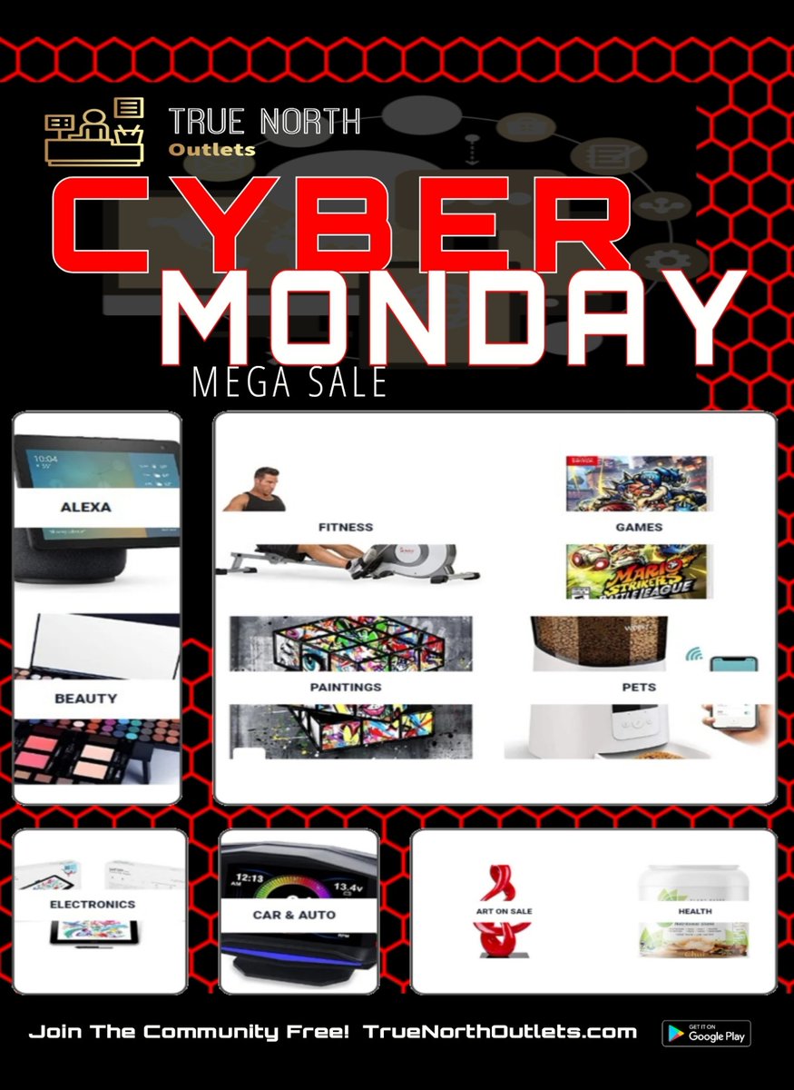 TrueNorthVip's tweet photo. ➡️https://t.co/ixyq5eqKGN⬅️
Shop now with True North Outlets‼ Check out our Black Friday &amp; Cyber Monday sale‼
#BlackFriday #CyberMonday #BlackFridaySale #CyberMonday2022 #cybermondaydeals #BlackFridayDeals #SmallBusinessDeals #BlackFriday2022 #Deals #CyberMondaySale
🔥🛍❤👥🔥 https://t.co/7tIK4dltQC