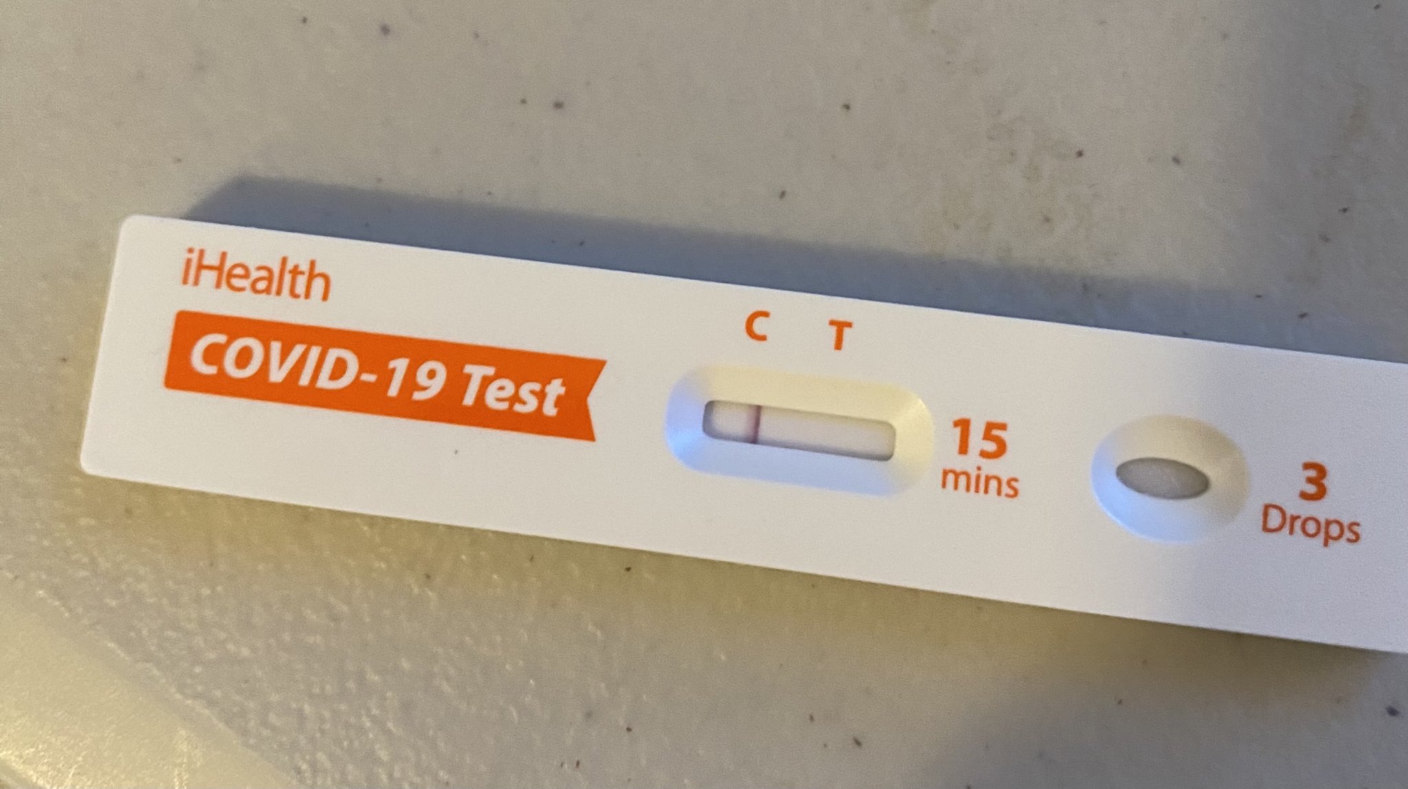 Billy on Twitter "3rd negative Covid test, after sweating buckets for