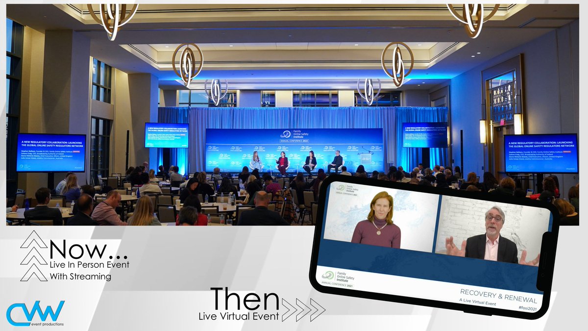 As we have navigated through 2022 it’s been special to see events, that in the past few years have been completely virtual, transition back to in person live events.  Working with FOSI has been such a pleasure, and an event we were excited to take on in person this fall.#dcevents