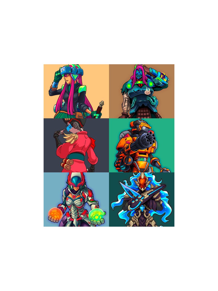 ritzyangel's tweet photo. What's your favourite #CharacterEncounter you loved the most.
🃏Lenitos Maurtar ‘Voidblade Assassin’
🤺Hebehe the Phalanx ‘Defender Armorer’
🥋Melissa Herald ‘Healer of the Anchor’
👩💼Onno Ishimura ‘Soother Archivist’
🥷Namrita Samra ‘Hacker Rebel’
@BluzelleHQ
#Bluzelle https://t.co/XqoQUxMXiQ