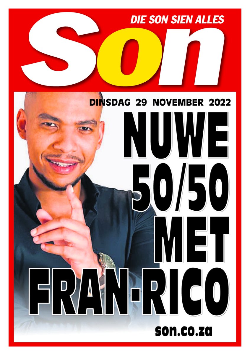 Nuwe <a href="/5050TV/">50|50 human nature</a> met <a href="/Fran970/">Fran-Rico</a> op sy verjaarsdag vanaand.