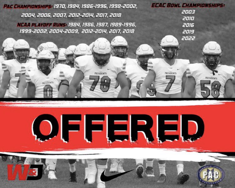 Grateful to receive a roster spot offer from Washington & Jefferson College!!! @AnthonyZehyoue @TouchdownDons @Coach_Luvara