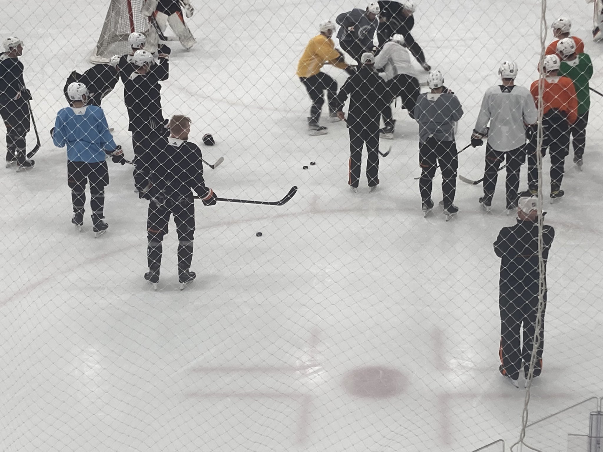Giana Han on Twitter: "Rasmus Ristolainen is missing his helmet after