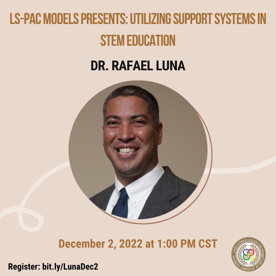 Join us THIS FRIDAY for “Utilizing Support Systems in STEM Education”! 

To register: lsu.zoom.us/meeting/regist…