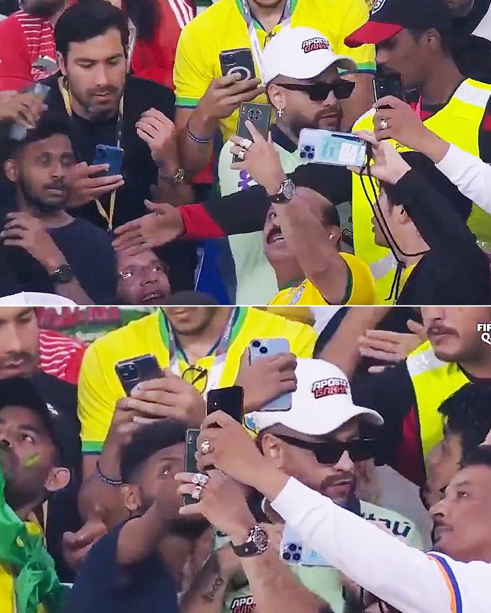 Brazil fans thought they were taking a selfie with Neymar 😅