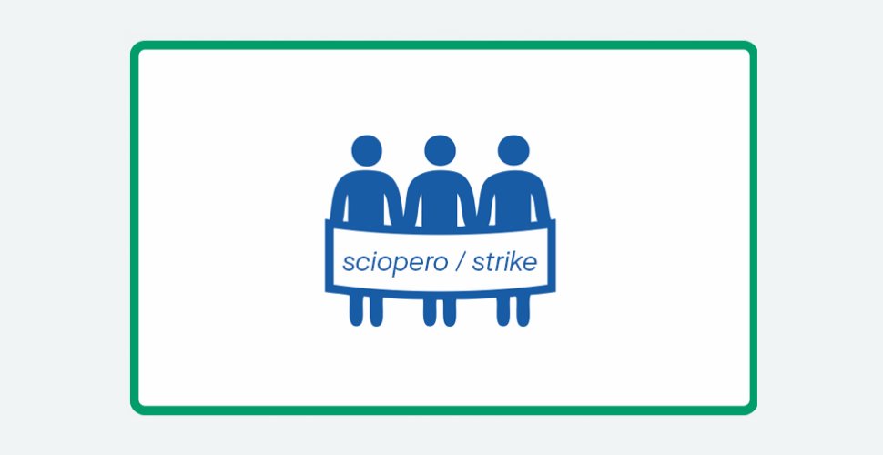 ⚠️ #muoversivenezia | SCIOPERO GENERALE NAZIONALE 24H 🚍🚈🚊⛴ 🎫

🗓 𝐕𝐞𝐧𝐞𝐫𝐝ì 𝟐 𝐝𝐢𝐜𝐞𝐦𝐛𝐫𝐞 𝟐𝟎𝟐𝟐

🔍 🚍 ⛴ pubblicate le locandine con gli orari dei servizi di navigazione, automobilistici del Lido, gli orari del servizio Ferry-boat e linea 11 Lido SME-Pellestrina