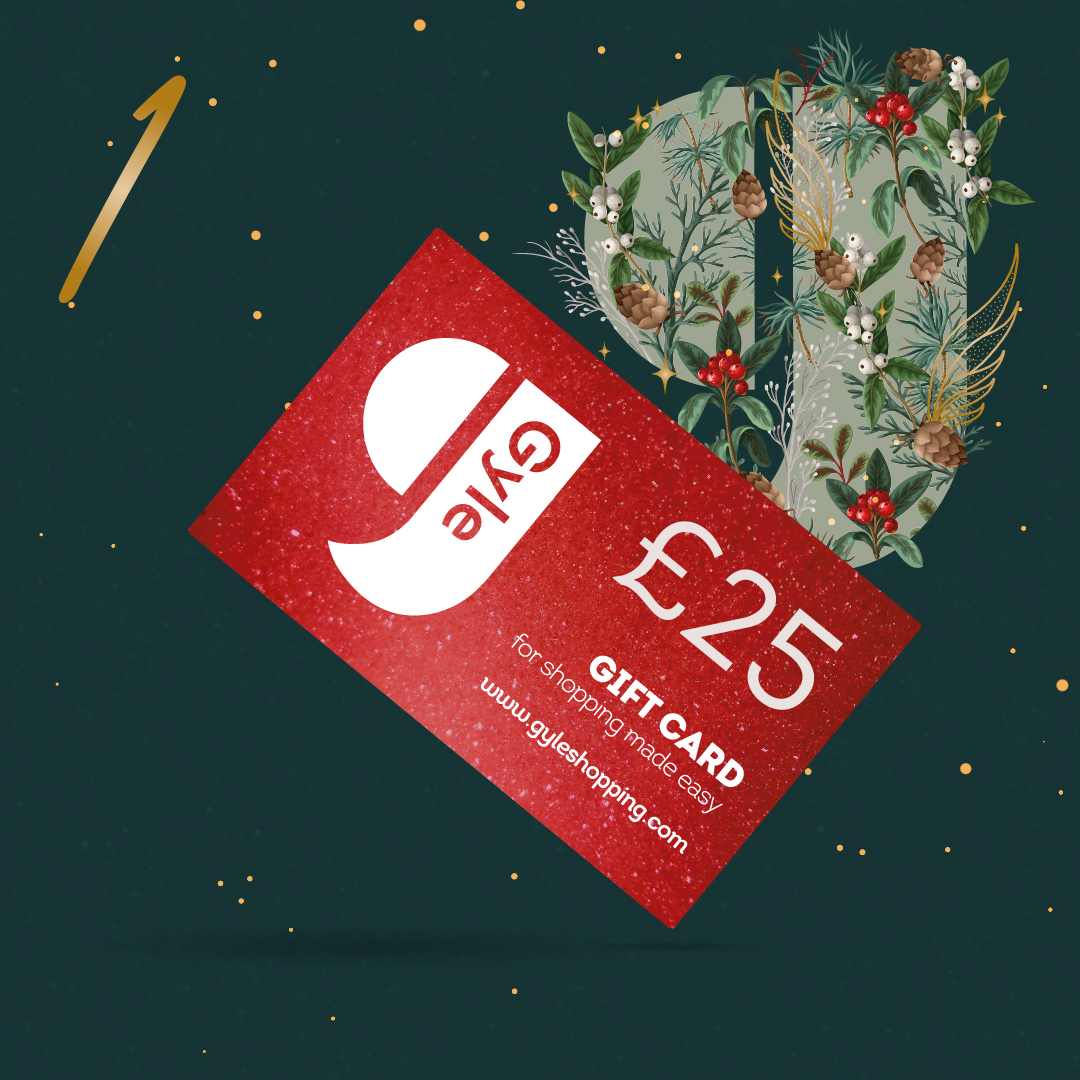 It's the first day of Christmas here at Gyle Shopping Centre and we have a £25 Gyle Gift Card to win 🎄

To be in with the chance of winning, simply enter your details here➡ x33q5.app.goo.gl/vfSdw