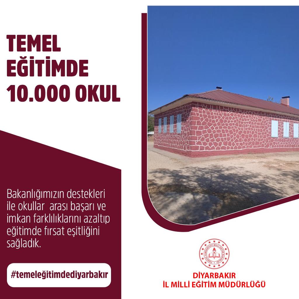 yemisalanioo's tweet photo. ✅Temel Eğitimde 10.000 Okul Projesi ile;

1⃣.7⃣6⃣4⃣ ilkokulun ısıtma sisteminin güncellenmesi, 
2⃣.3⃣7⃣6⃣ ilkokulun elektrik tesisatın onarılması,
2⃣.7⃣8⃣2⃣ ilkokulun öğretmenler odasının yenilenmesi, yapıldı.

#TemelEğitimdeDiyarbakır
@tcmeb 
@aliihsansu_ 
@Murat4Kucukali https://t.co/xJExiLvyB9