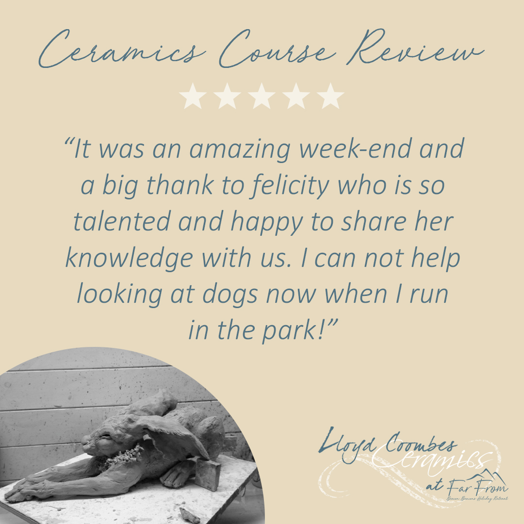 FarFromBrecon's tweet photo. More details on upcoming courses coming soon! π
#ceramics #felicitylloydcoombes #ceramiccourses #weekendaway #review #testimonial #customerfeedback #happycustomer #farfrom #holidayretreat https://t.co/PhnvRWNskf