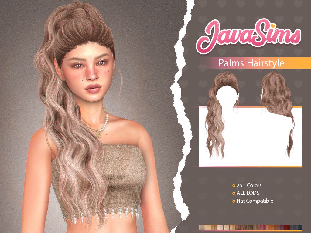 javasimss's tweet photo. Babes, go try this new hair! Link in bio! @TheSimsResource 

#ts4cc #ts4 #tsr #tsrcc #ccfinds #ts4ccfinds https://t.co/zcpNajuho5